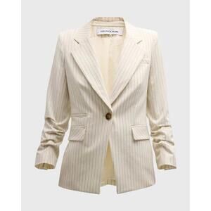 New Veronica Beard Battista Dickey Jacket In Ecru Size 12 $698